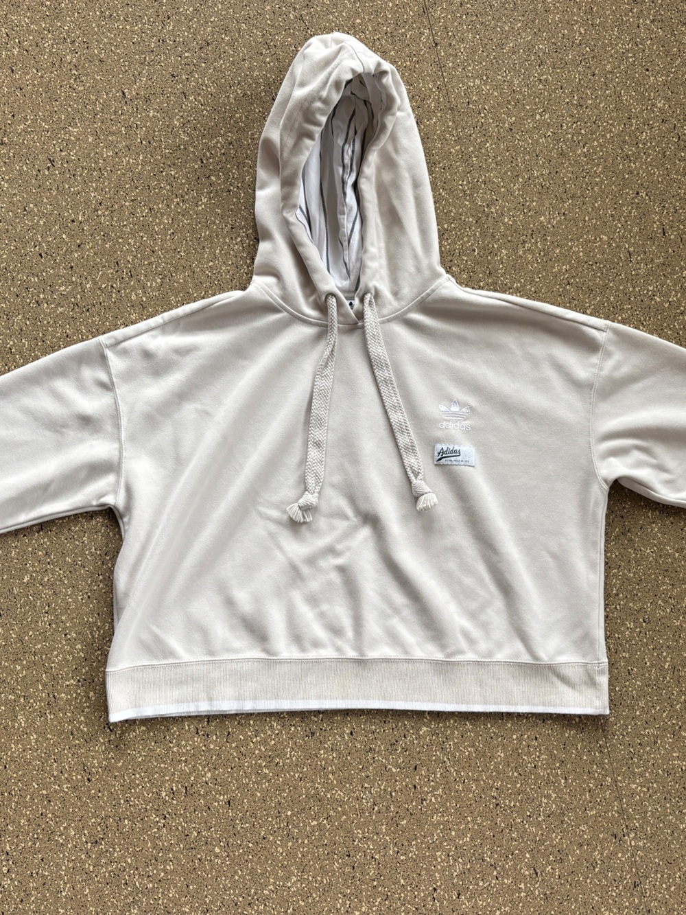 Adidas Cream Classic Hoodie